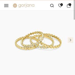 Gorjana Mini Stackable Ring Set